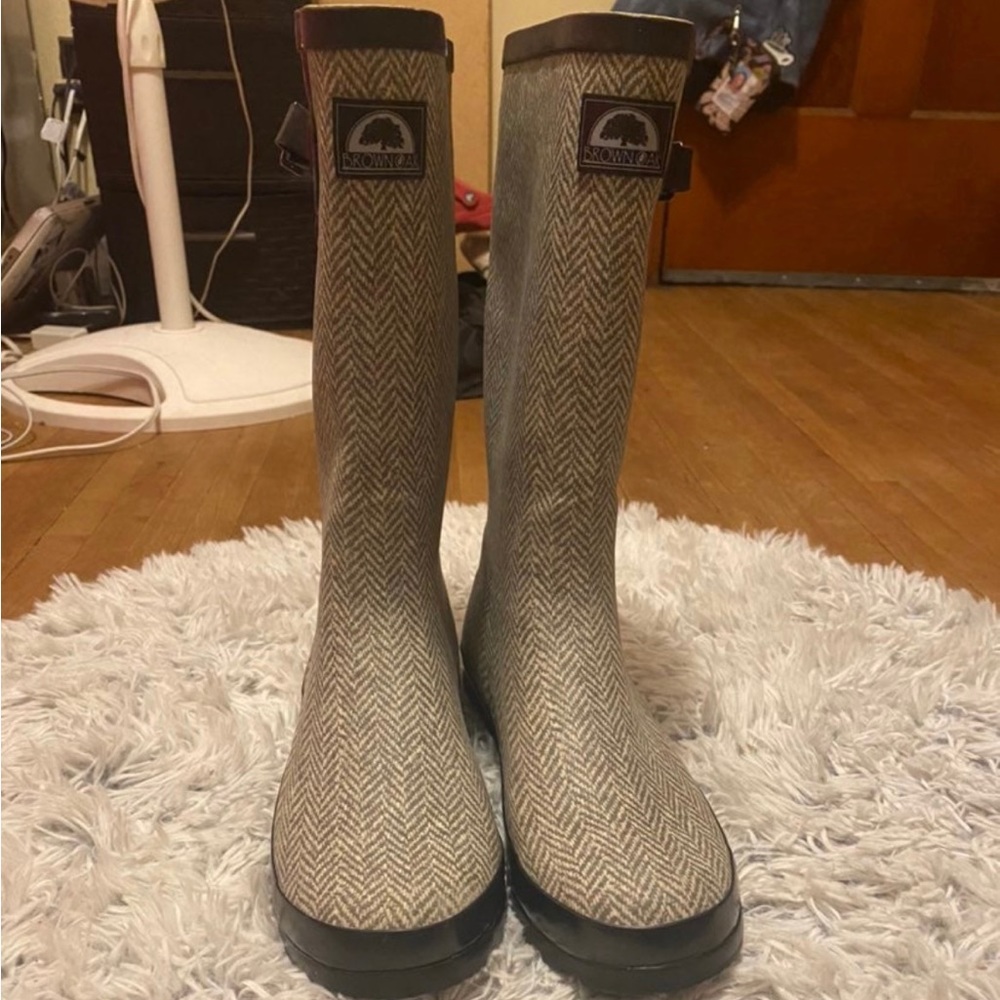 Brown Oak Women’s Size 10 Rebecca Rainboots